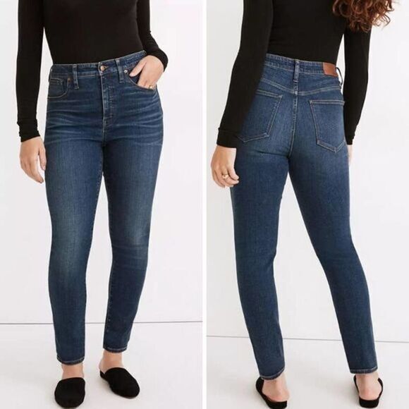 Madewell Curvy High-Rise Skinny Jeans in Lanette Wash, 26 - Picture 1 of 14